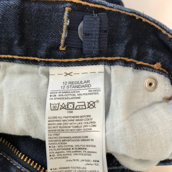 Old Navy boys Sz 12 reg skinny jeans - Picture 3 of 4